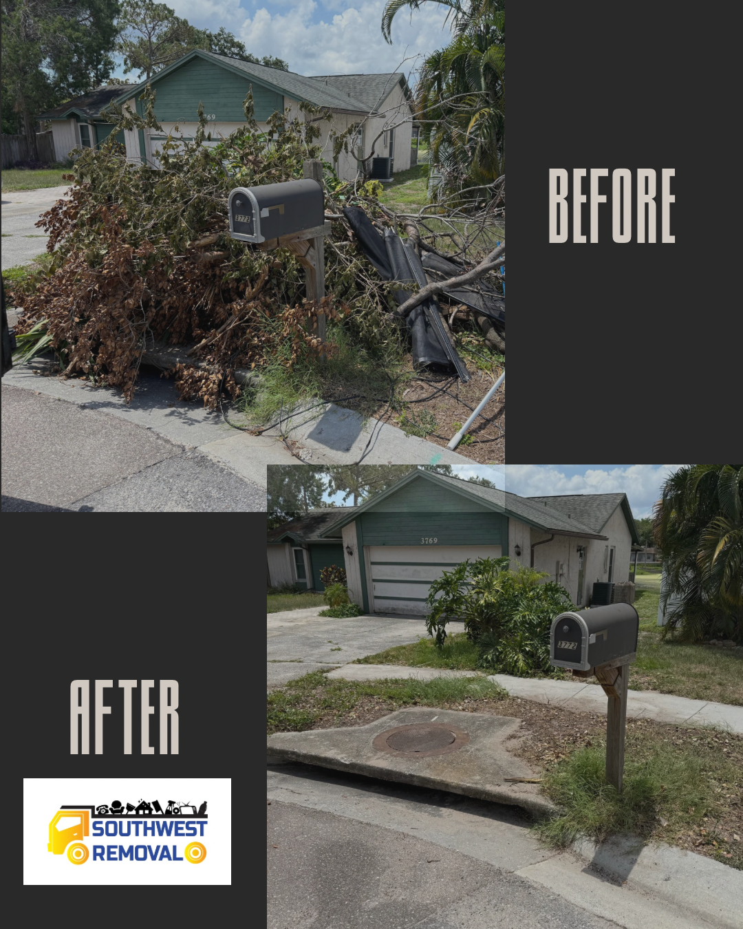 Junk removal service in St. Petersburg FL by Southwest Removal