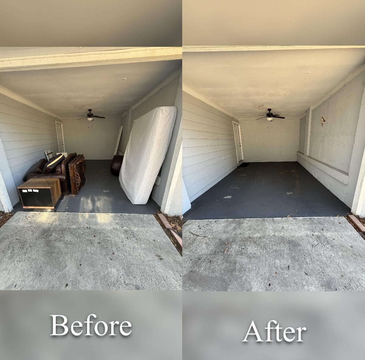 Furniture removal service by Southwest Removal