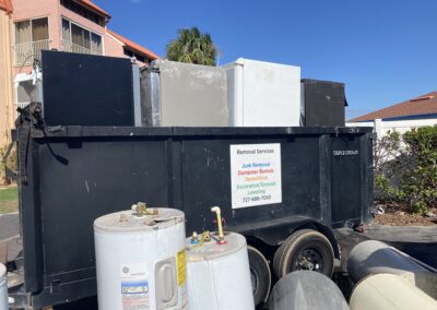 Refrigerator removal service by Southwest Removal